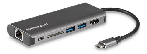 Adaptador Hub Usb C, Hdmi, Ethernet, Con Pd 