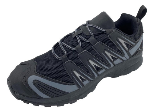 Zapatilla Outdoor Impermeable Negro 8570