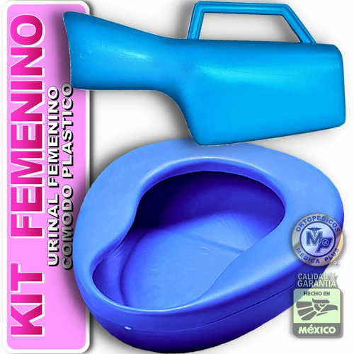 Kit Para Paciente Comodo Pato Orinal - Urinal + Comodo Baño