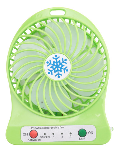 Ventilador Portátil Recargable, Enfriador De Aire, Ventilado