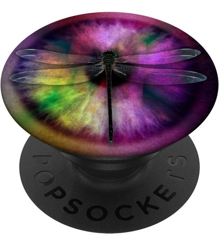 Dragonfly Pop Socket Abstract Colorful Animal Fly Popsockets