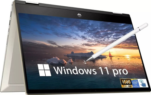 Notebook Hp Pavilion X360 2en1 Touch 16gb Ram Ssd 512gb+pen Plateado (Usado)