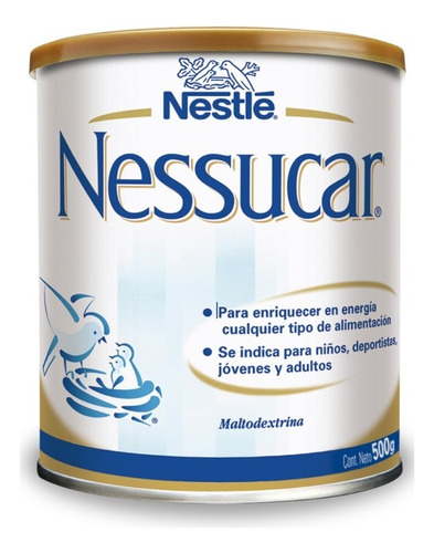 Leche de fórmula en polvo Nestlé Nessucar en lata de 1 de 500g