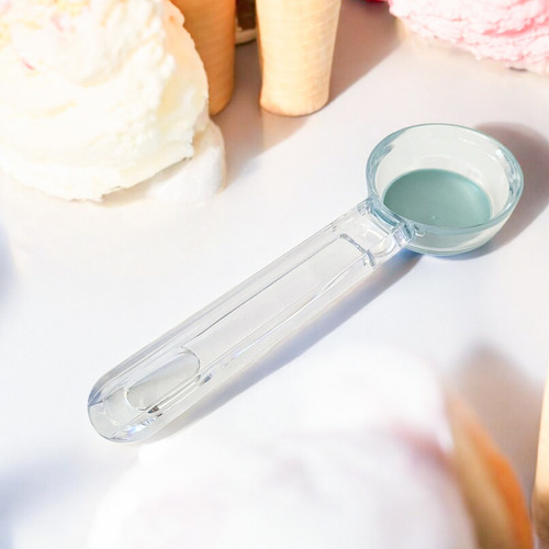 Pegador Boleador De Sorvete 19cm Com Fundo De Silicone