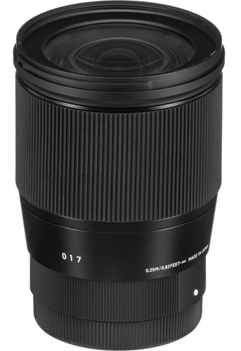 Lente Sigma 16mm F/1.4 Dc Dn Contemporary - Sony Novo