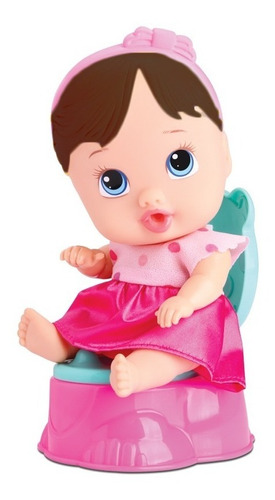 Boneca Bebê Baby Little Dolls Alive Faz Xixi - Divertoys