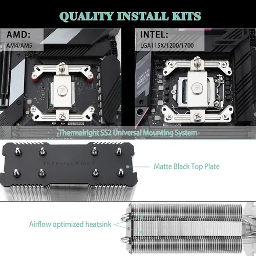 Thermalright Assassin X 120r Se Plus Cpu Air Enroler, Double