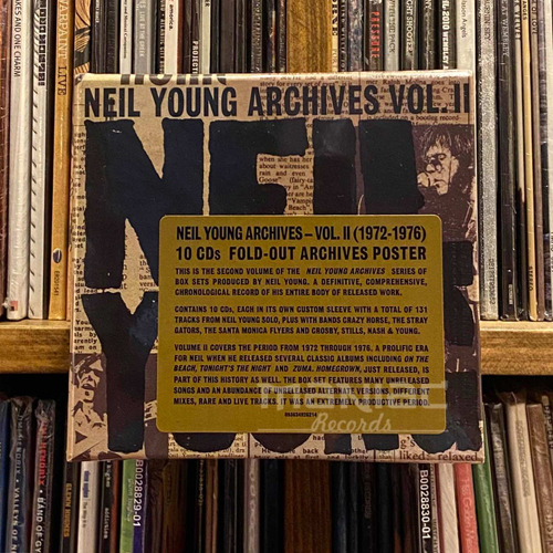 Neil Young Archives Vol Ii  1972-1976 Box Set 10 Cds