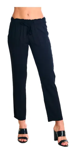 Vertiche Pantal n Con Cinta Ajustable Para Mujer Cuotas sin inter s