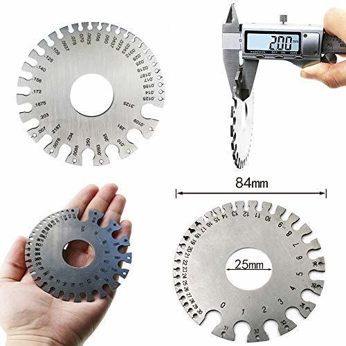 Herramienta Osof Calibre Soldadura Acero Inoxidable