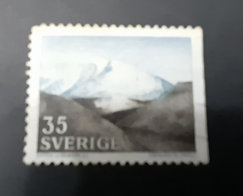 Sello Postal - Suecia - 1967 - Upsula Cathedral