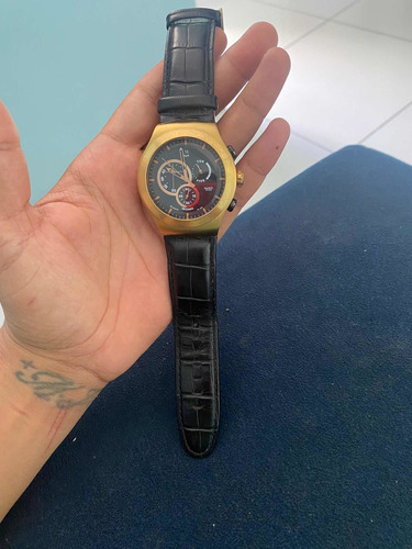 Relógio Swatch Série Ouro
