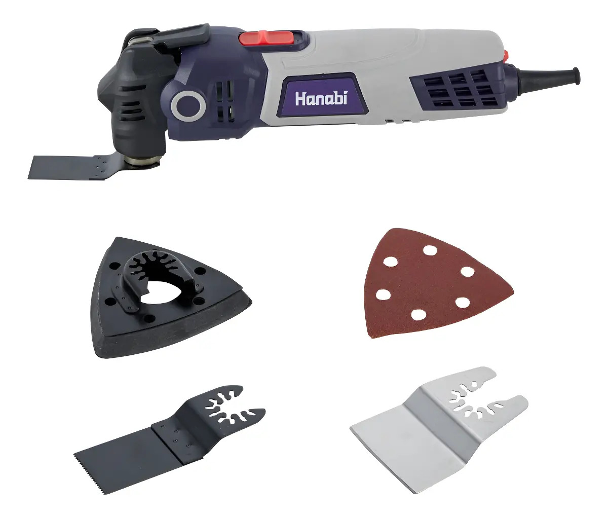 Oscilante Com Pá Multifuncional Triangular Lixadeira 400w