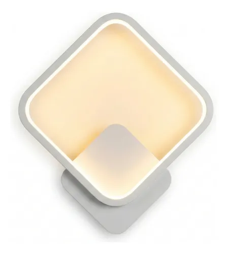 Foto real de Arandela LED 12W Enigma Design Moderno Parede Decorativa