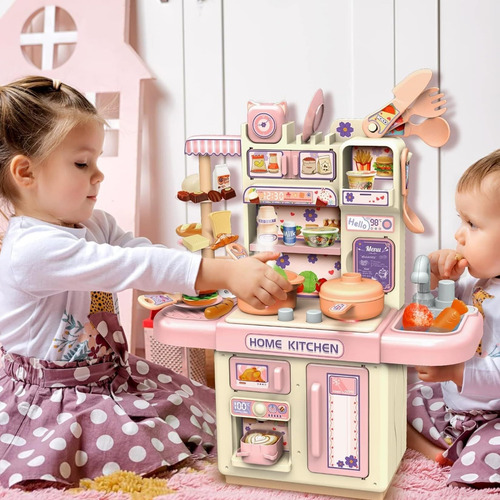 Cocina De Juguete, Juego De Cocina Para Niños Y Niñas