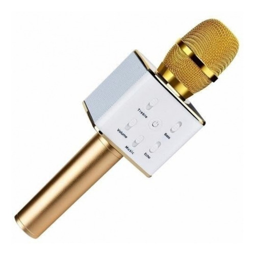Imagen 2 de 4 de Microfono Karaoke Inalambrico Bluetooth Wireless Usb Sd