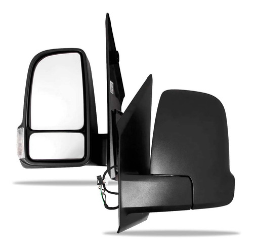 Par Retrovisor Elétrico Retrátil C/ Pisca Sprinter 20 A 22