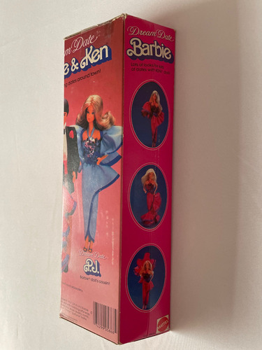Dream Date Barbie Vintage 1982 Mattel En Caja Original #5868 (Usado)