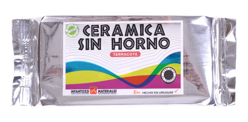 Cerámica Sin Horno Infantozzi 250 Grs Terracota - Mosca