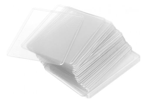 5 X 25 Piezas Fundas Para Tarjetas Tarjetero Protectores