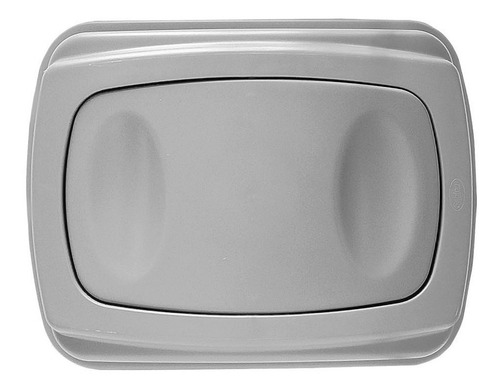Pack 2 Cestos 80 L Verde Y Gris Con Tapa Balancín Lateral