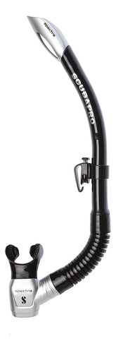 Scubapro Spectra Snorkel (negro/plata)