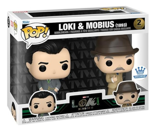 Funko Pop! Marvel - Loki & Mobius (1893) Exclusive