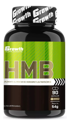 Hmb 90 Cápsulas Growth Supplements