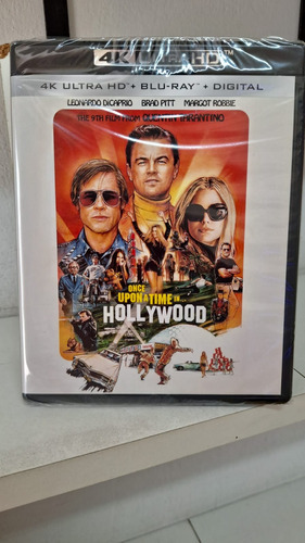 4k Ultra Hd + Blu-ray  -- Once Upon A Time In Hollywood 