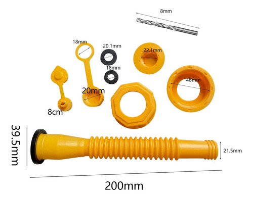 Universal Gas Can Replacement For Car Accessories