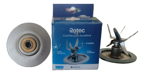 Cuchilla Para Licuadora Oster  6 Aspas Marca Rotec