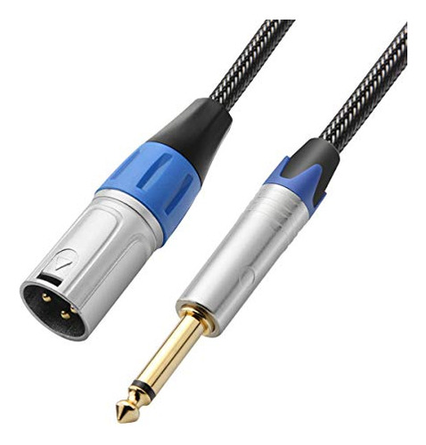 Cable 1/4 Ts A Xlr Macho Desbalanceado - 6 Pies