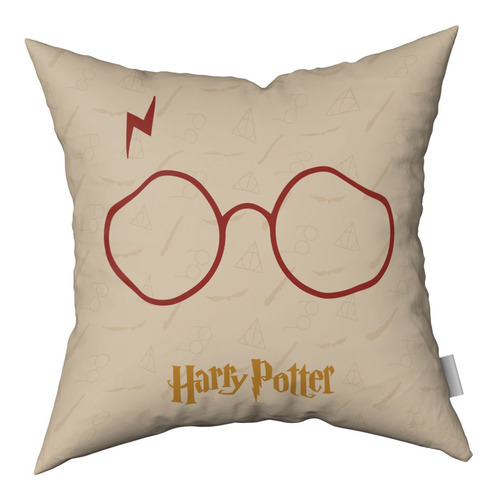 Imagen 3 de 3 de Combo Almohadones Almohadón Harry Potter Vellon Desmontable