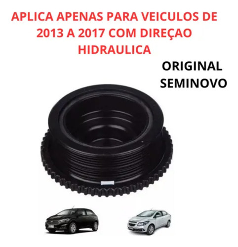 Polia Virabrequim Ônix 1.0 E 1.4 2013 2014 2015 2016