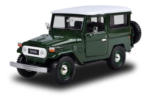 Toyota Fj40 Motormax Platinum 1/24 Color Verde