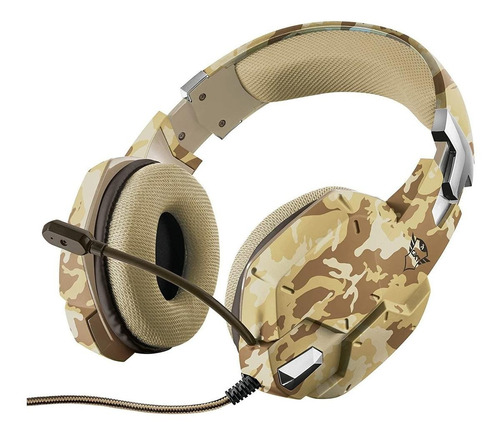 Audifonos Gamer Trust Gxt322d Carus Desert Camo