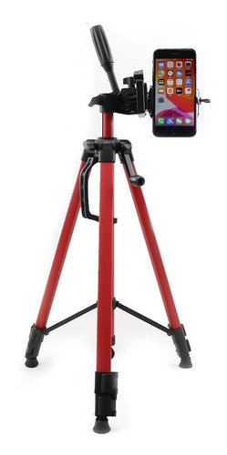Tripode Aluminio 1.35 Mt 3 Tramos Funda Y Caja