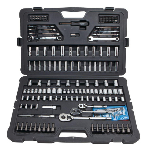 Juego Herramientas Mecanicas 201 Pzas Autocle Dados Stanley