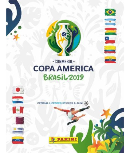 Álbum Capa Dura Completo Copa América 2019 - 400 Figs. 