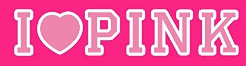 Etiquetas De Automoción - Witnystore I Love Pink Sticker - M