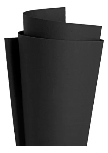 Cartulina Negra 120gr 44,5x63cm Luma (x30 Unidades)