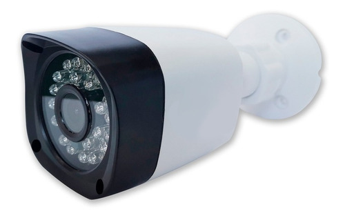 Câmera de segurança JL Protec JL-AHD1020 com resolução de 2MP visão nocturna incluída branca