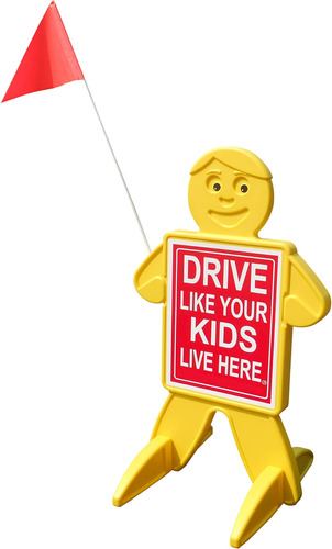 Conduzca Como Si Sus Hijos Vivieran Aquí Niño De Seguridad +