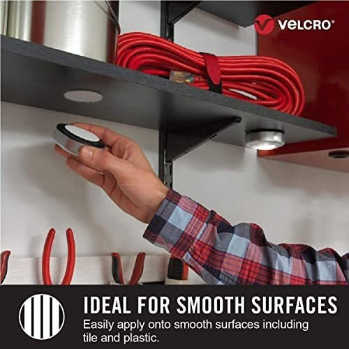 Cinta Resistente Marca Velkro Adhesivo 3.66 M. Blanco