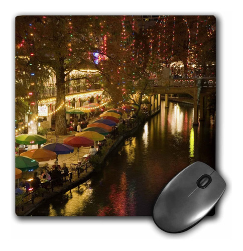 3drose 8 X 8 X 0,25 Pulgadas Mouse Pad, Estados Unidos, Texa