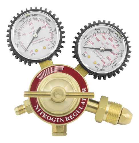 Rx Weld Regulador De Nitrogeno Con 0-600 Psi, Entrada Cga580