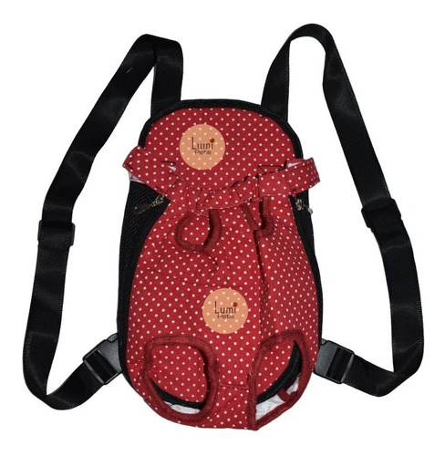 Imagen 1 de 9 de Mochila Bolso Transportador Para Mascotas Perro Gato Paseo