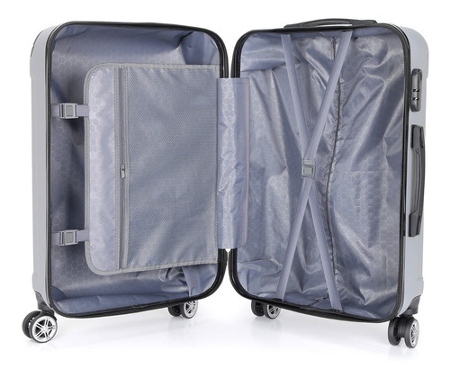 Maleta Cabinera Carry On 8 Ruedas Con Clave Liviana
