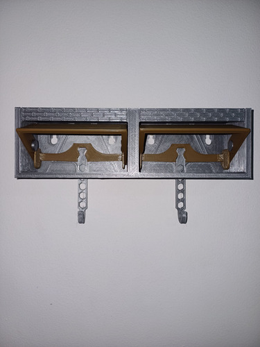 Porta Llave Hot Wheels Deco Doble Plateado