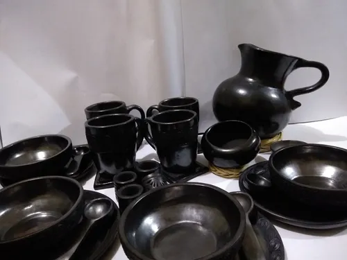 Vajilla de barro negro sale
